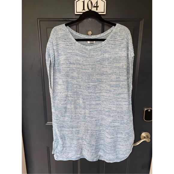 Old Navy Blue Tunic, Sleeveless Long Top, Size XXL - Picture 1 of 11